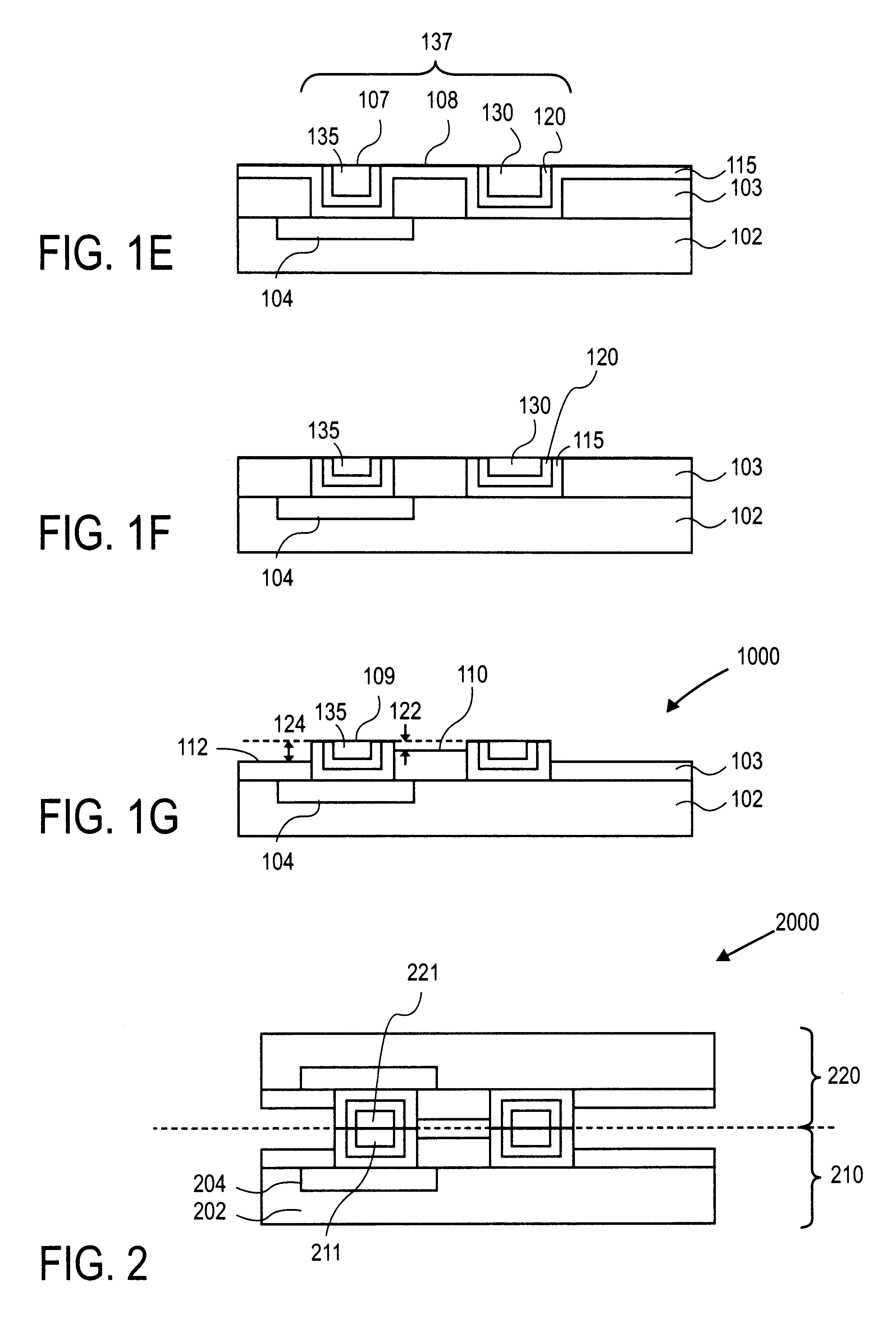 Method of forming a raised contact for a substrate
