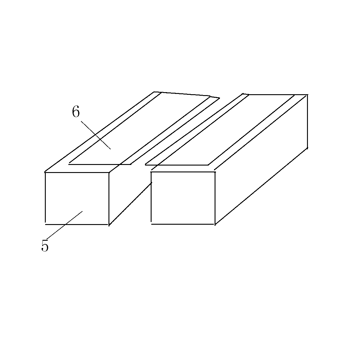 Large-sized slide supporter with core overturning table