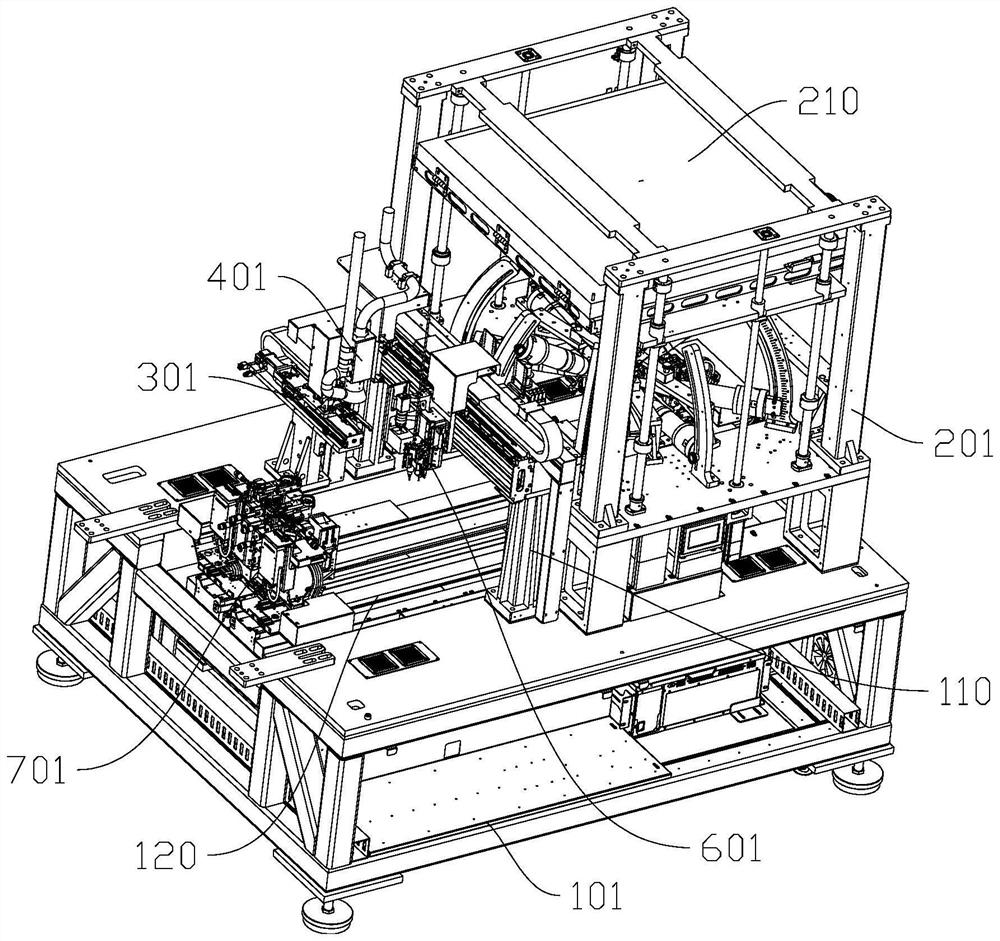 Parallel-type double-station 12-axis coupling platform