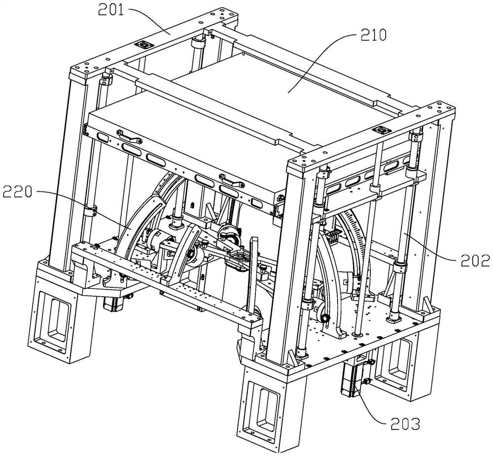 Parallel-type double-station 12-axis coupling platform