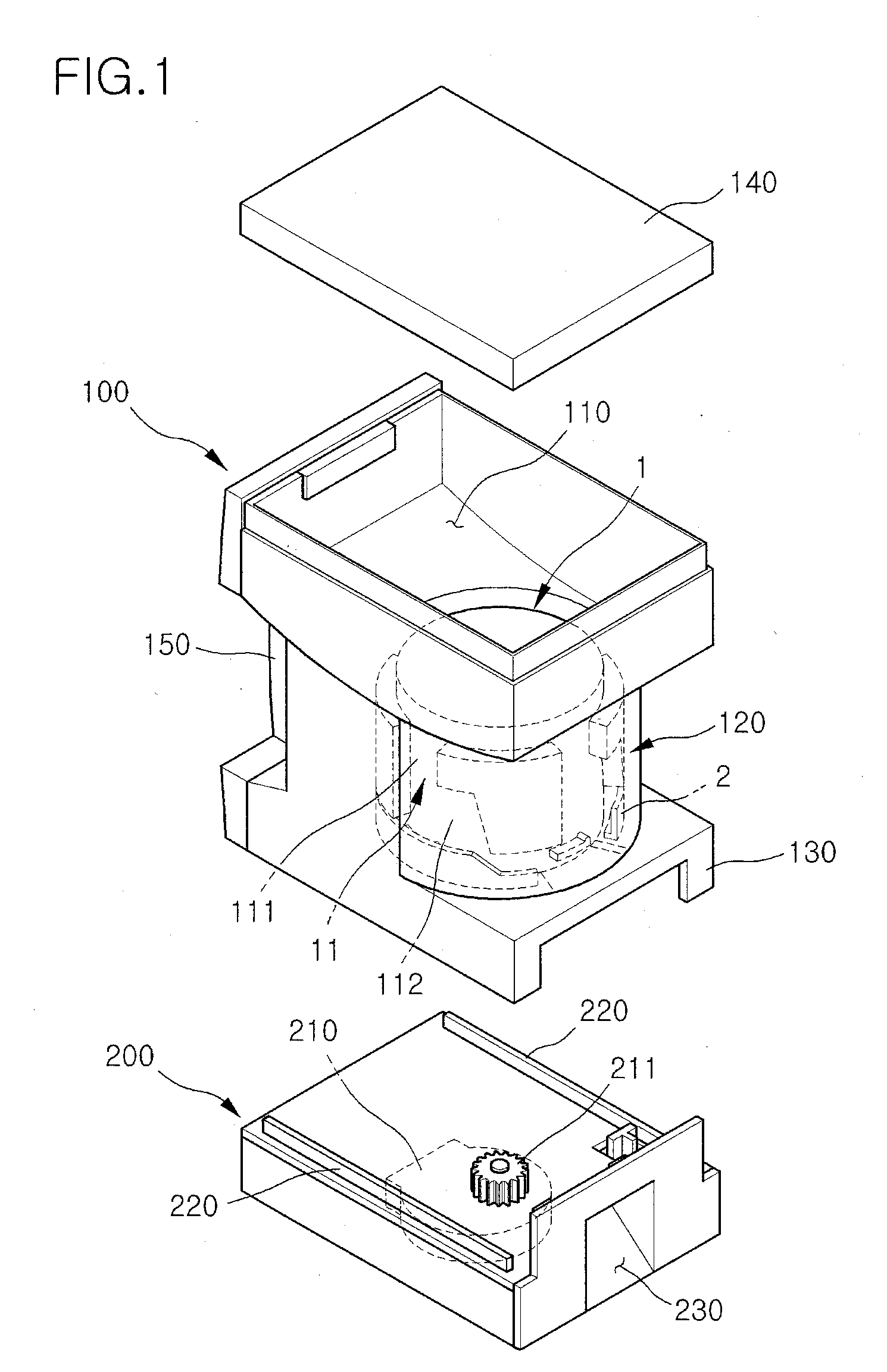 Tablet cassette of automatic tablet packing apparatus