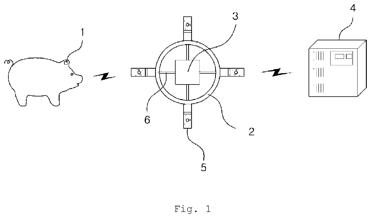 Saliva test device and method, and animal monitoring system and method using same