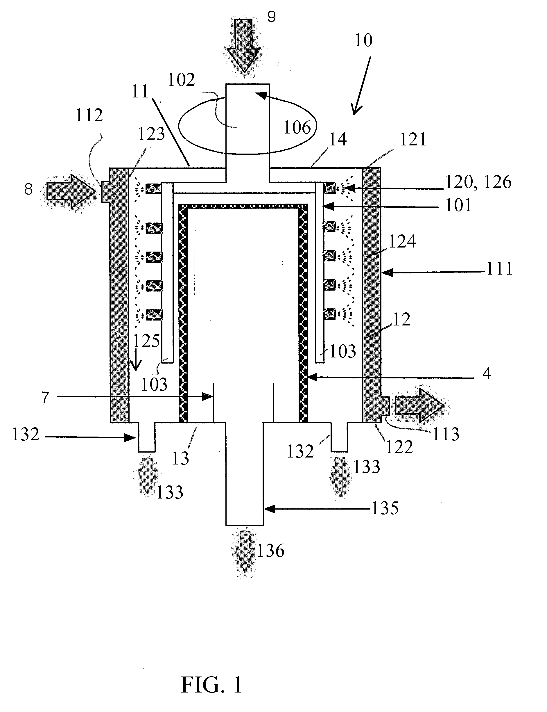 Controlled Thin Film Vapor Generator for Liquid Volume Reduction