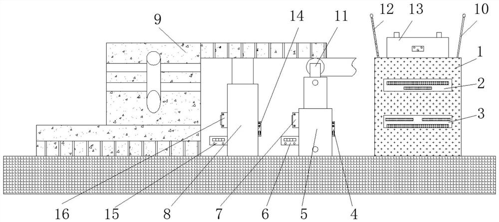 Belt conveyor self-moving tail and reversed loader pulling intelligent device