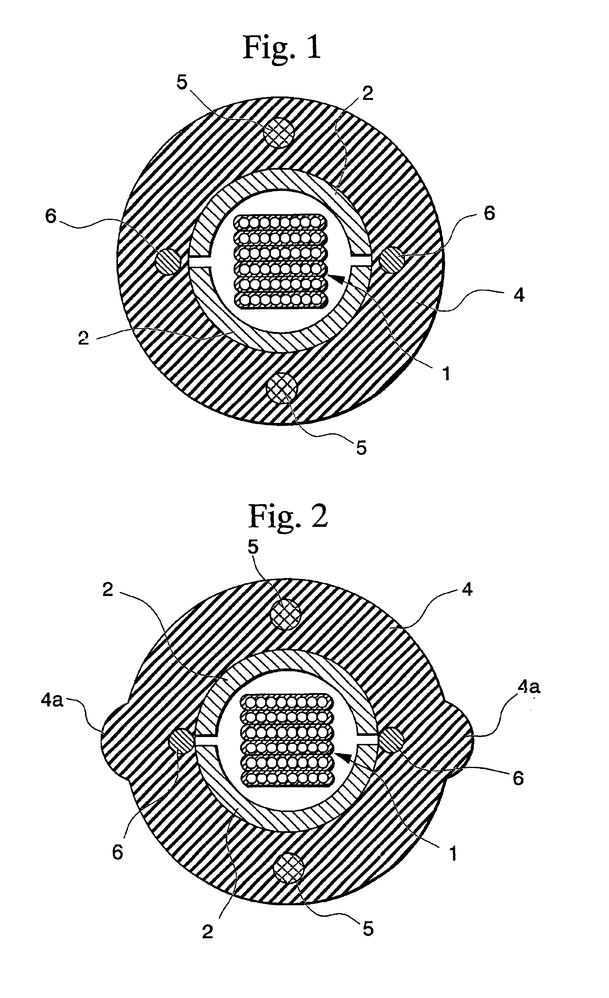Optical cable having forming tape and rip cords