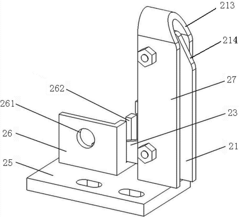 Induction type stamping die and plate positioning device thereof