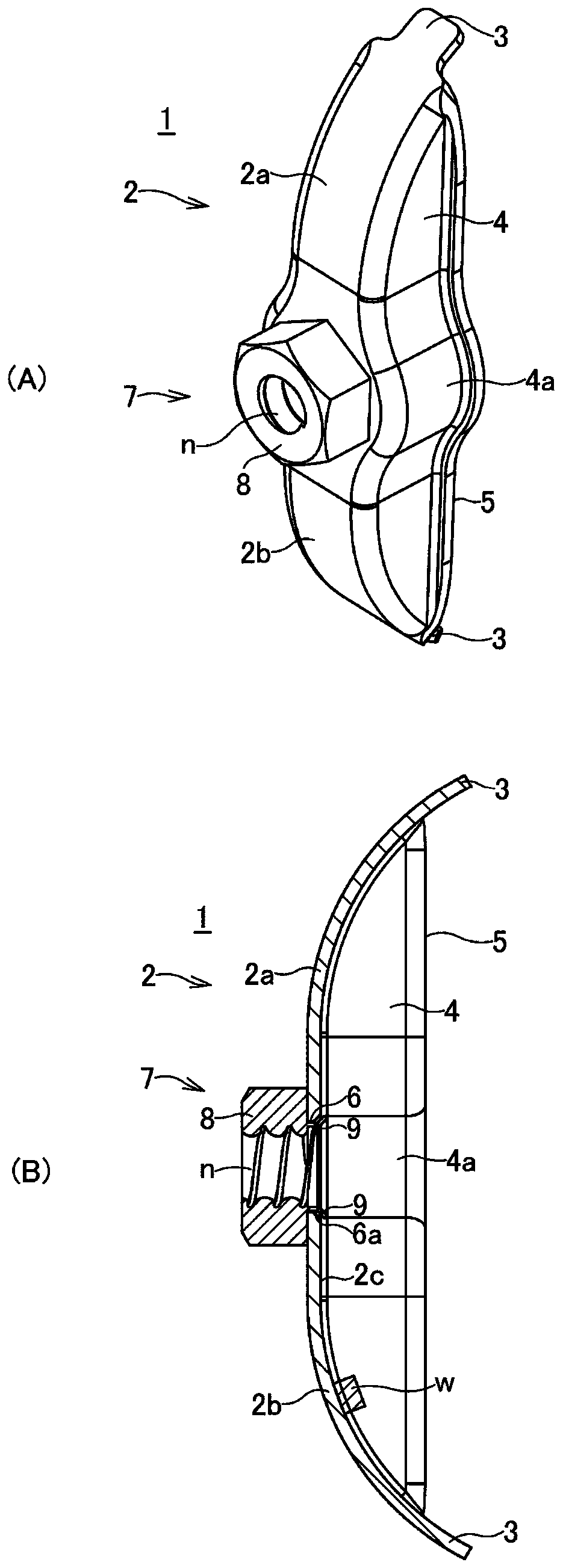 Fastener for construction