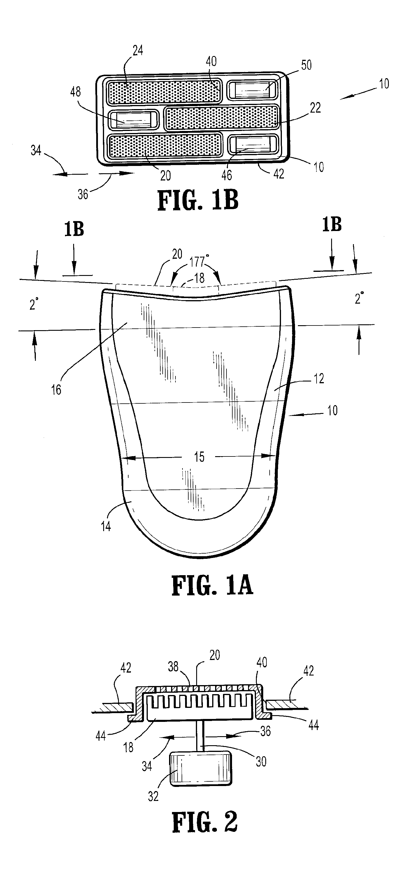 Form fitting electric shaver with multiple cutting assemblies