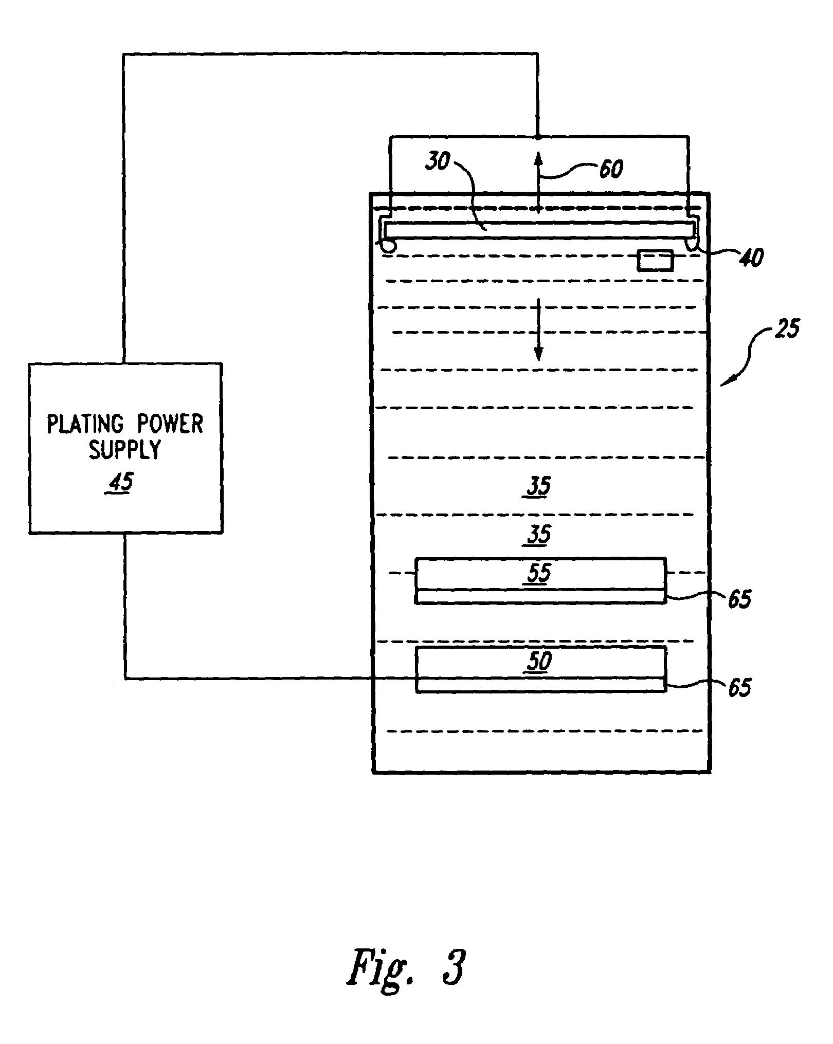 Apparatus and method for electrochemically depositing metal on a semiconductor workpiece