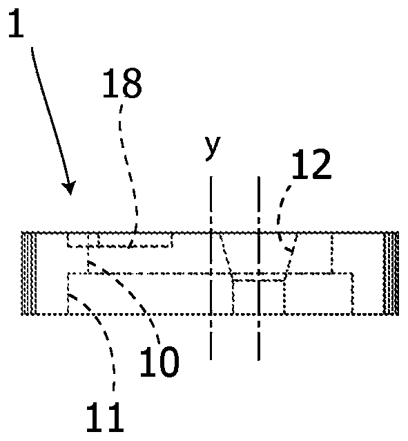 Clamp for connecting panels in surface coating structure, and manufacturing method