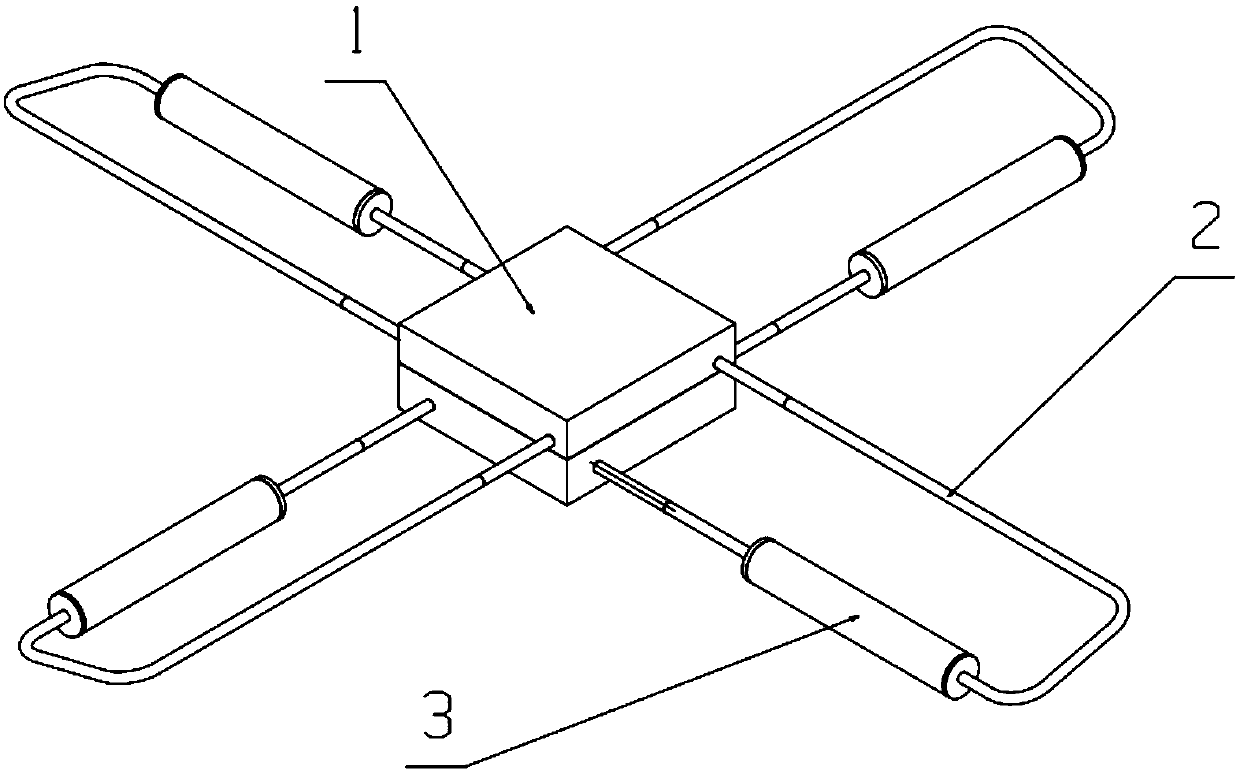 Multi-evaporator loop heat pipe