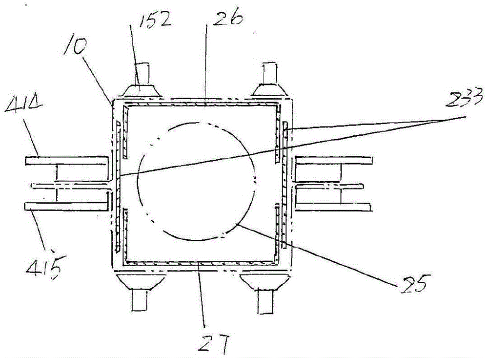 Bag clamping device of automatic open bag filling machine