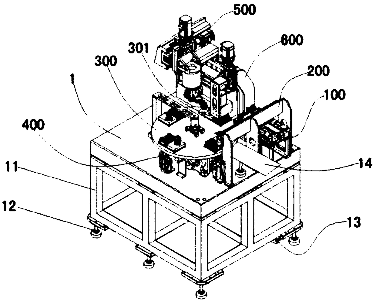 Watch rear shell locating assembly device and processing technology thereof