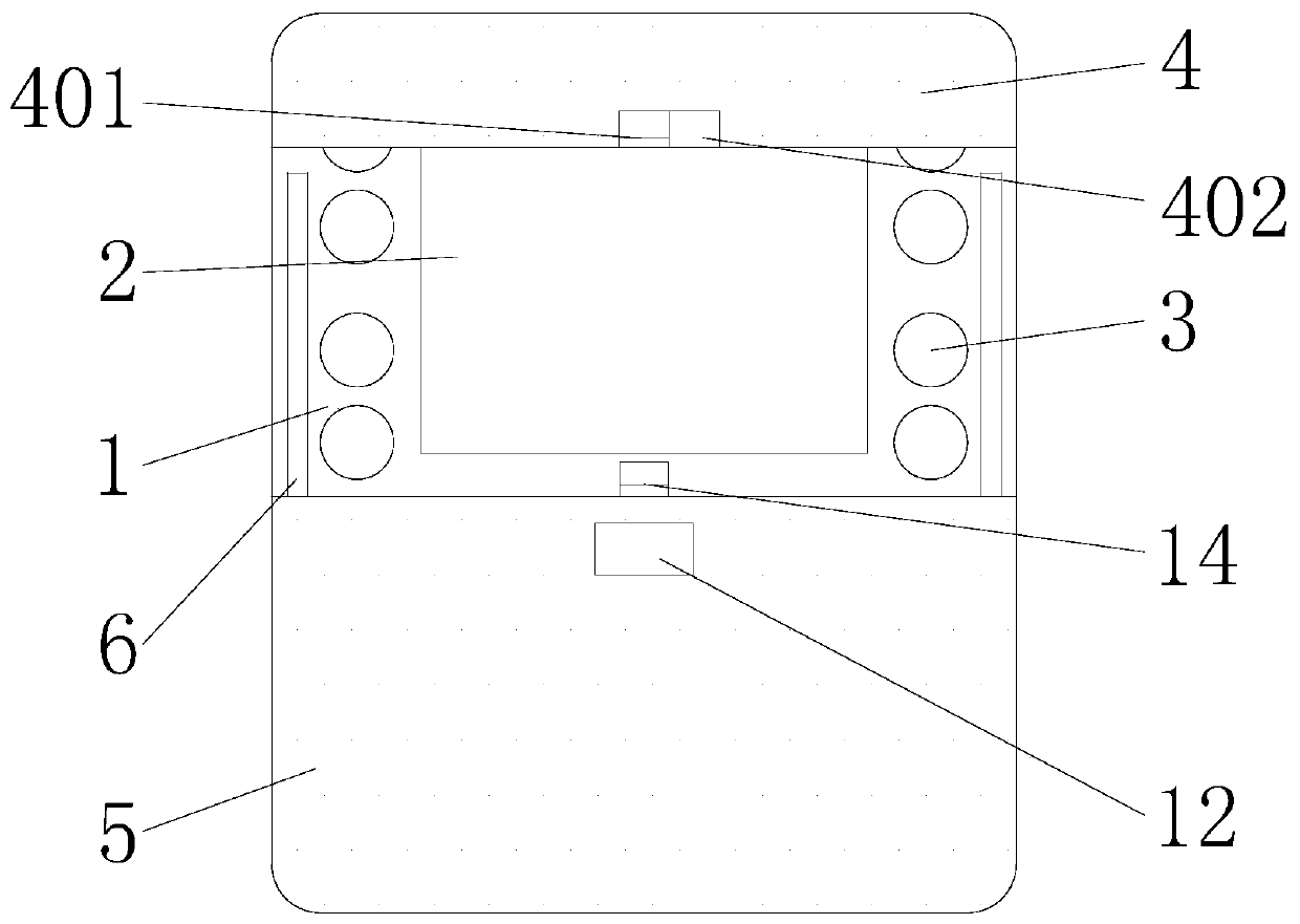 Excavator operation panel capable of preventing light reflection