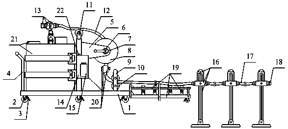 Energy-saving environmental-friendly multifunctional vegetation planting irrigation device