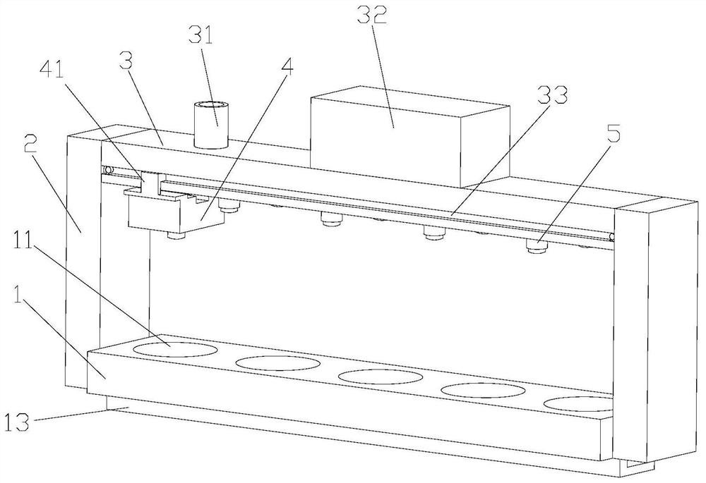 A garden plant seedling cultivation device for improving seedling survival rate