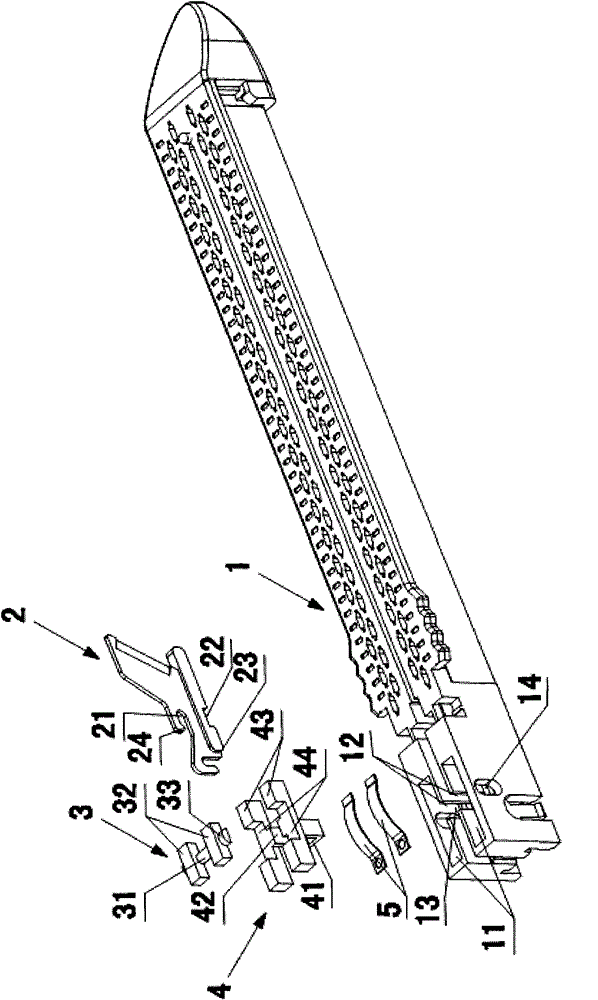 Linear cutting suturing device
