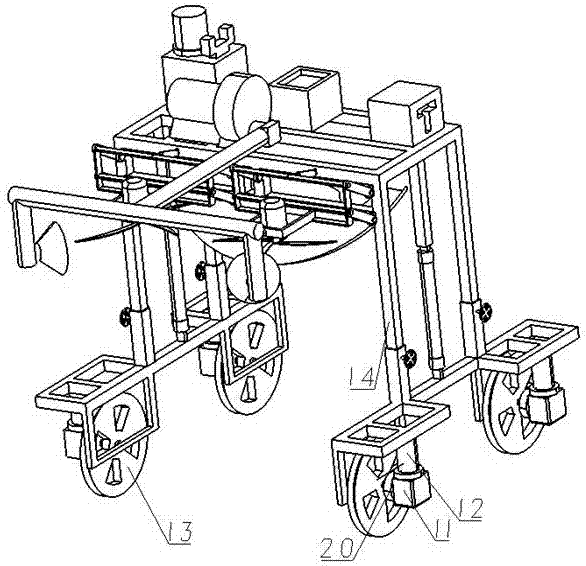 Facility-type orbital picking machine for red panax notoginseng seeds