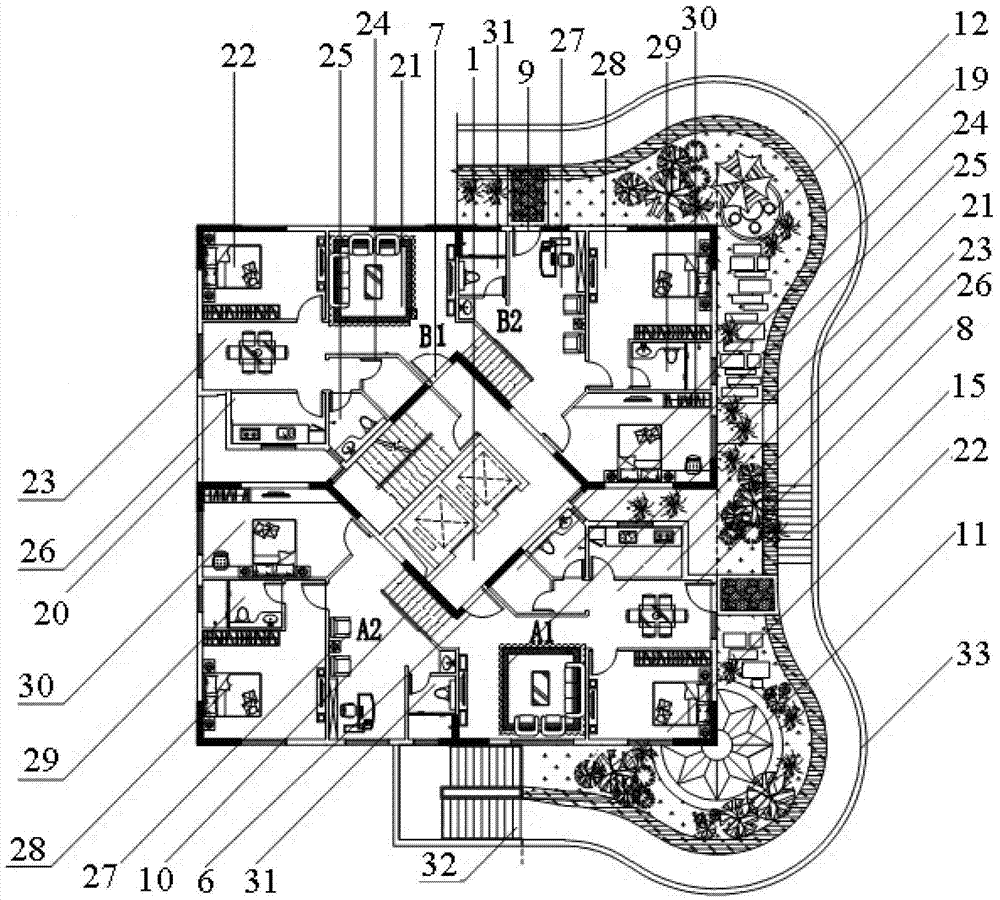 High-rise building