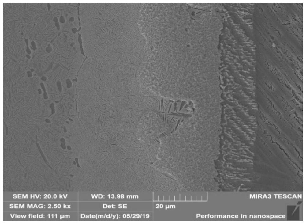 Ti2 AlNb-based alloy and gamma-TiAl-based alloy dissimilar material brazing postweld heat treatment process