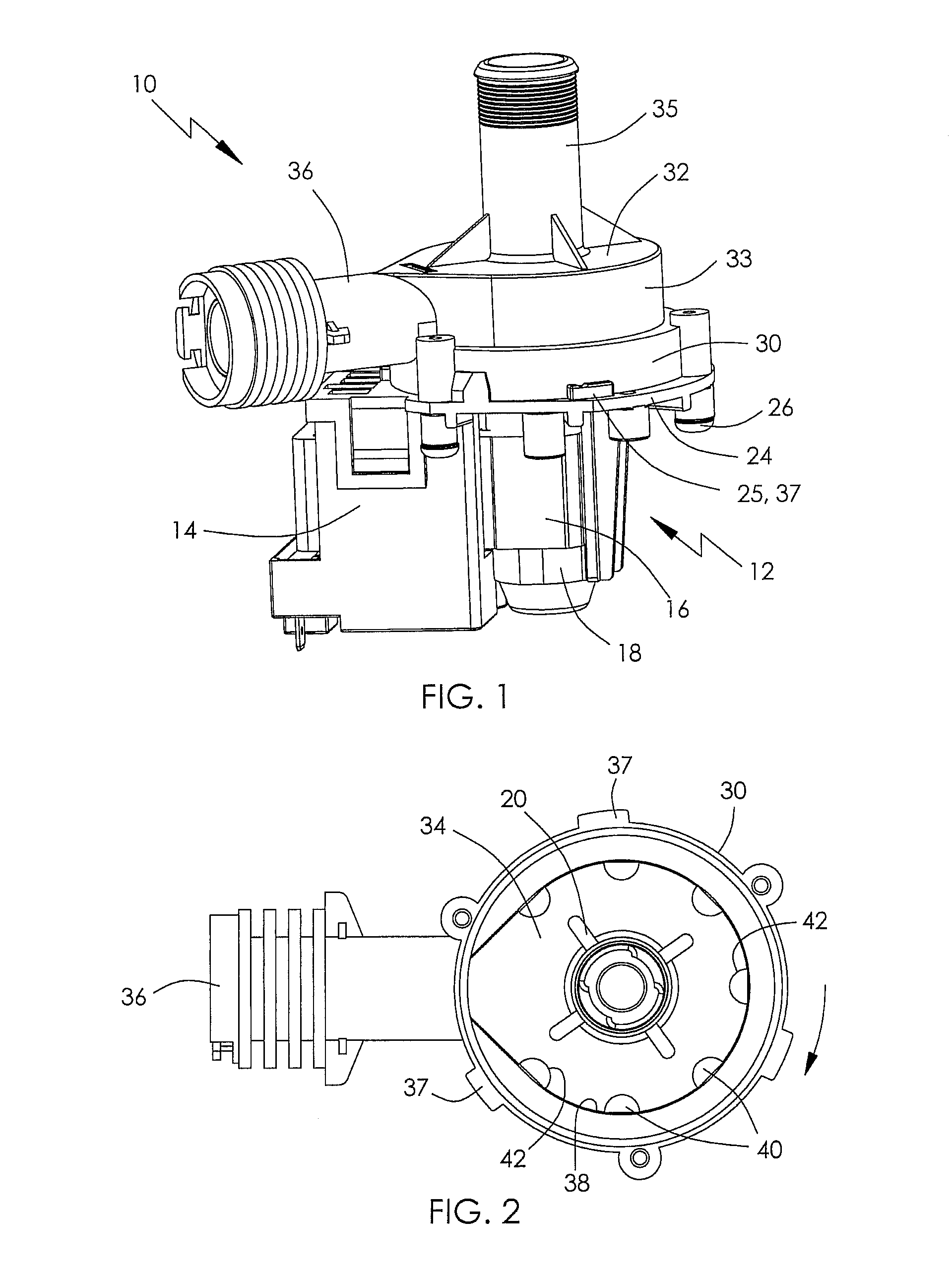 Volute and drainage pump