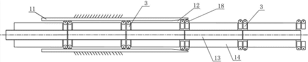 Bobbin filament stripping machine