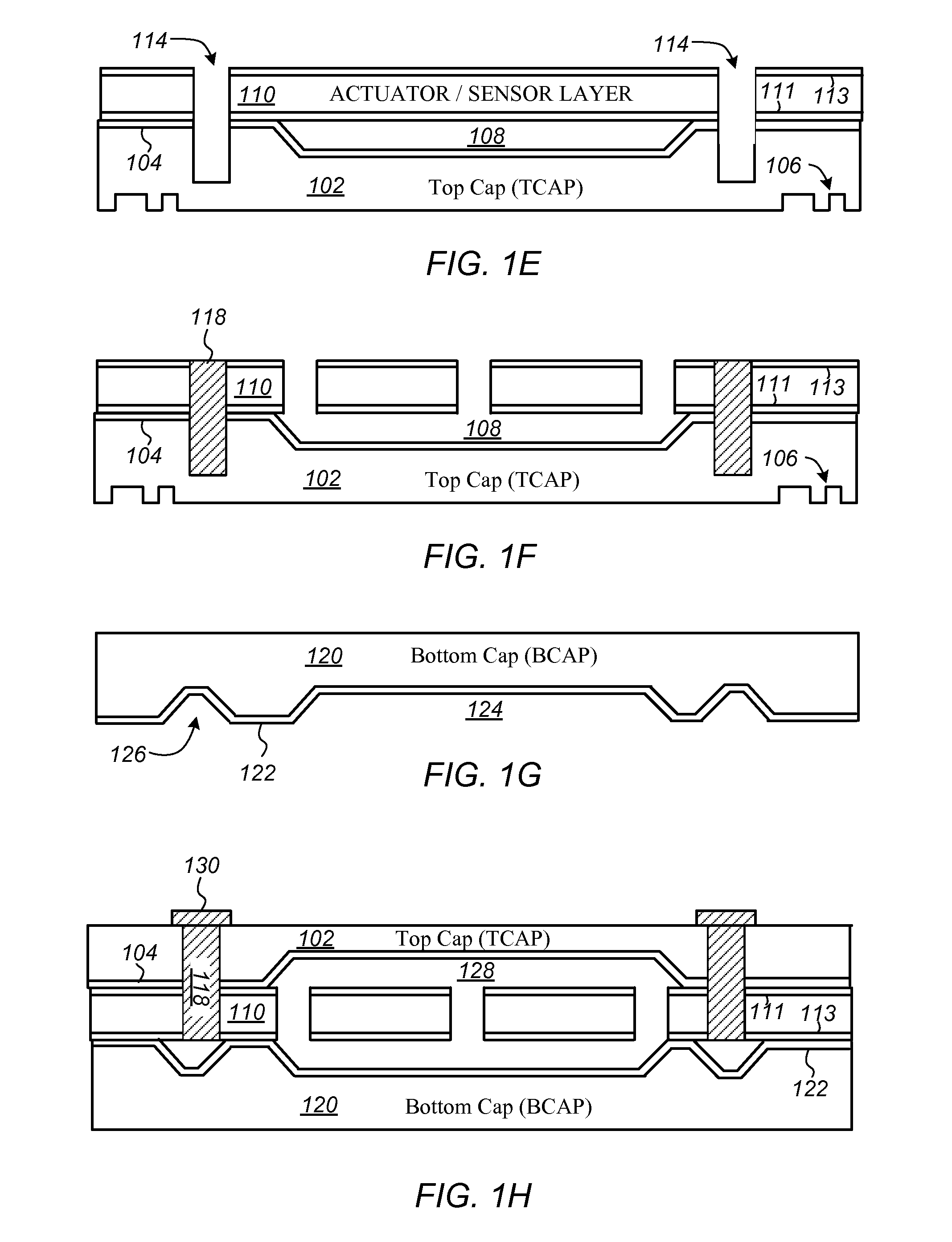 Wafer Level Structures and Methods for Fabricating and Packaging MEMS