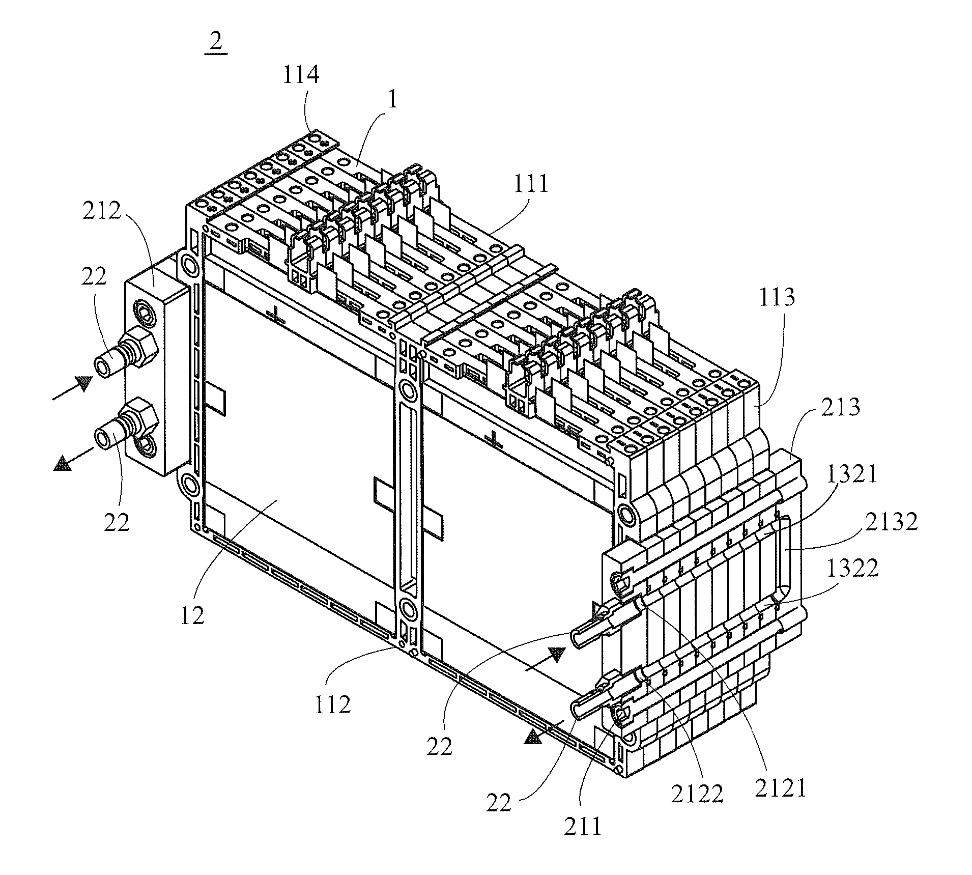 Battery device and battery device module