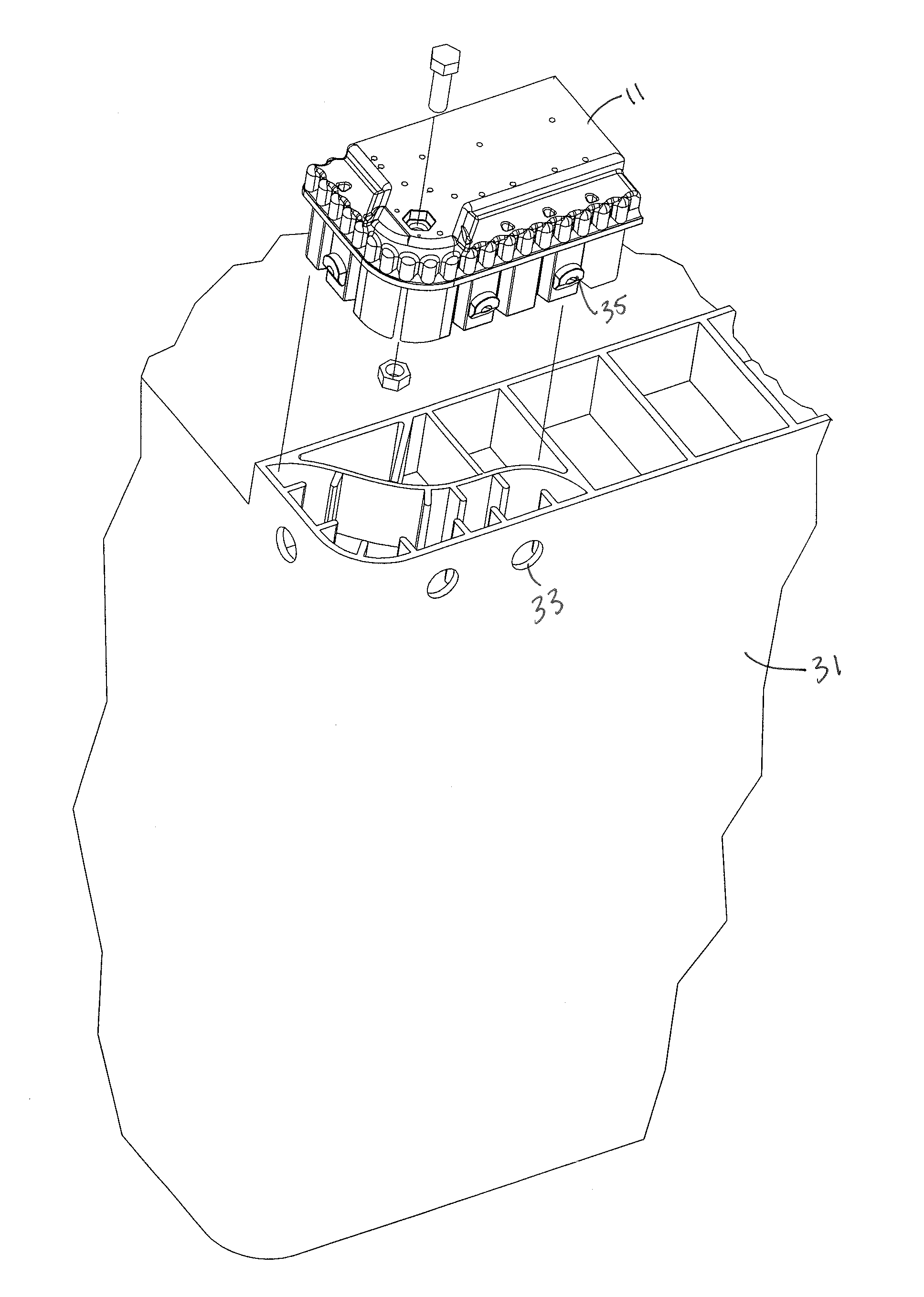 Reinforced Foot for Agricultural Commodity Bin