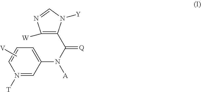 Method for preparing substituted imidazolyl carboxyamides