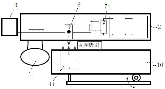 A bluetooth earphone and its bracket