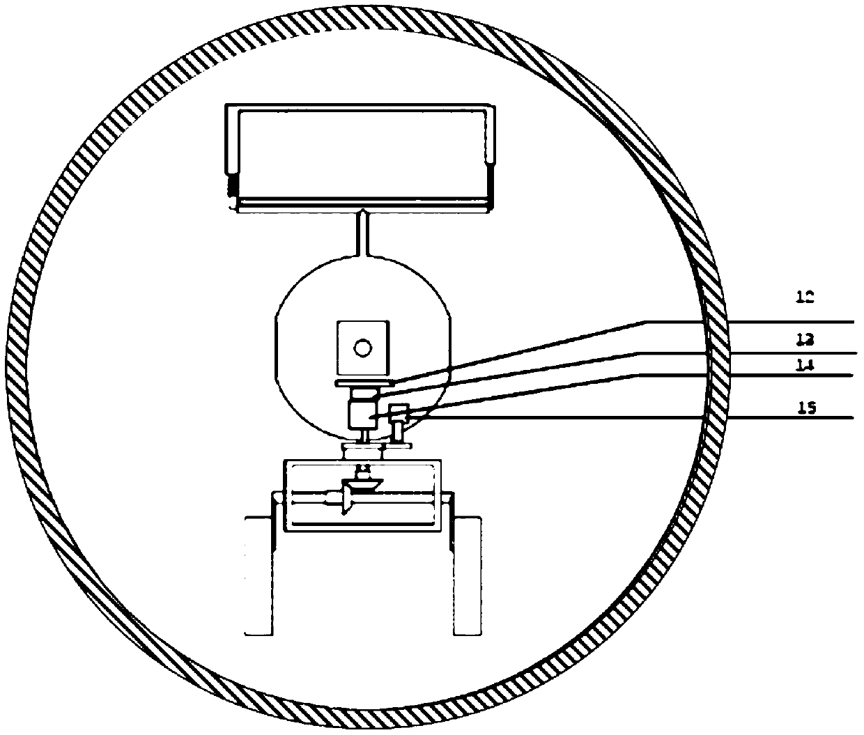 An underwater sail-powered intelligent spherical robot