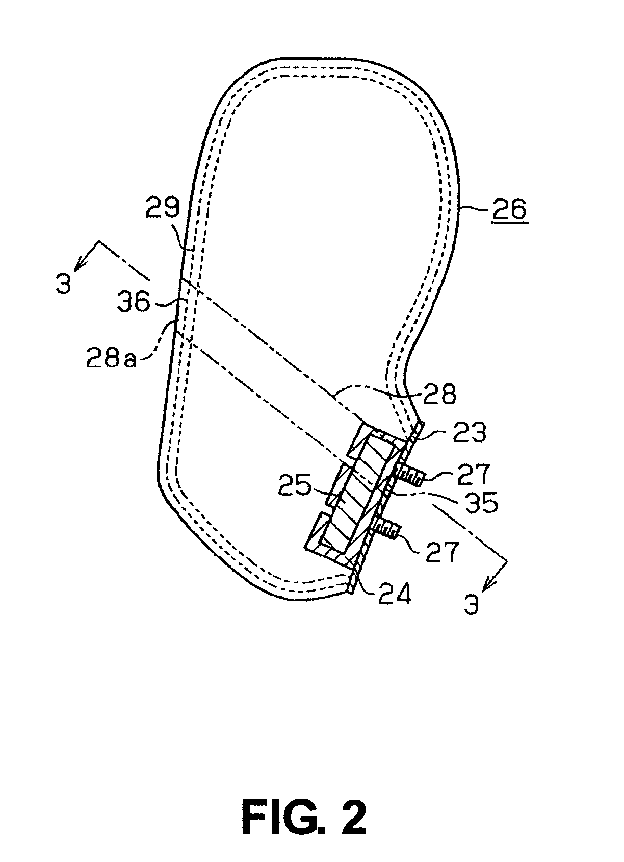 Side air bag with directional expansion belt