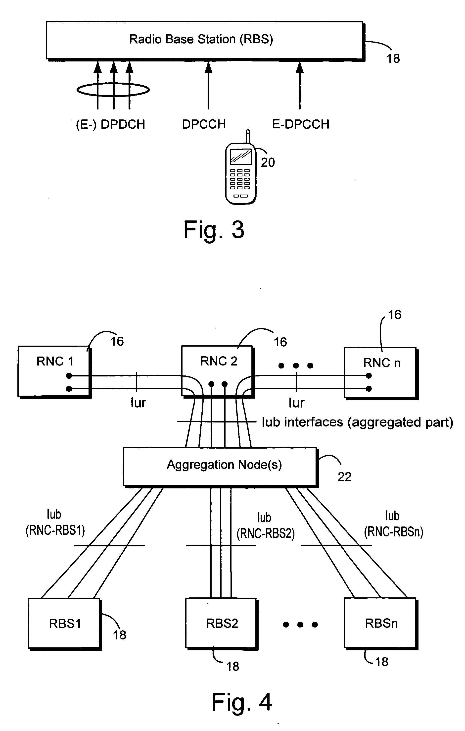 Uplink congestion detection and control between nodes in a radio access network