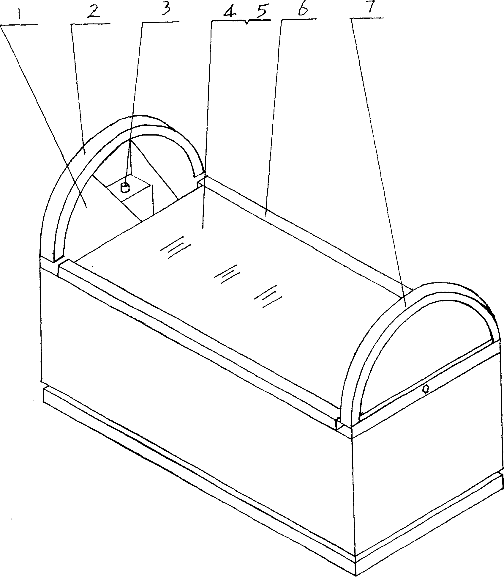 Fall-automatic earthquake resistance safe bed