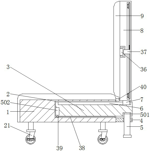 Multifunctional telescopic conversion furniture