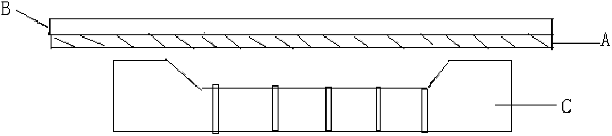 Composite acrylic transparent film, and preparation method and application thereof