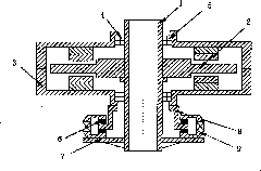 Braking device and method for vertical axis wind driven generator