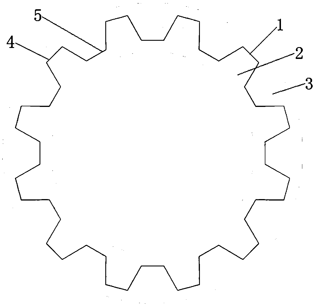 Wavy thin steel plate-concrete combined hollow-section tubular pile and manufacturing method thereof