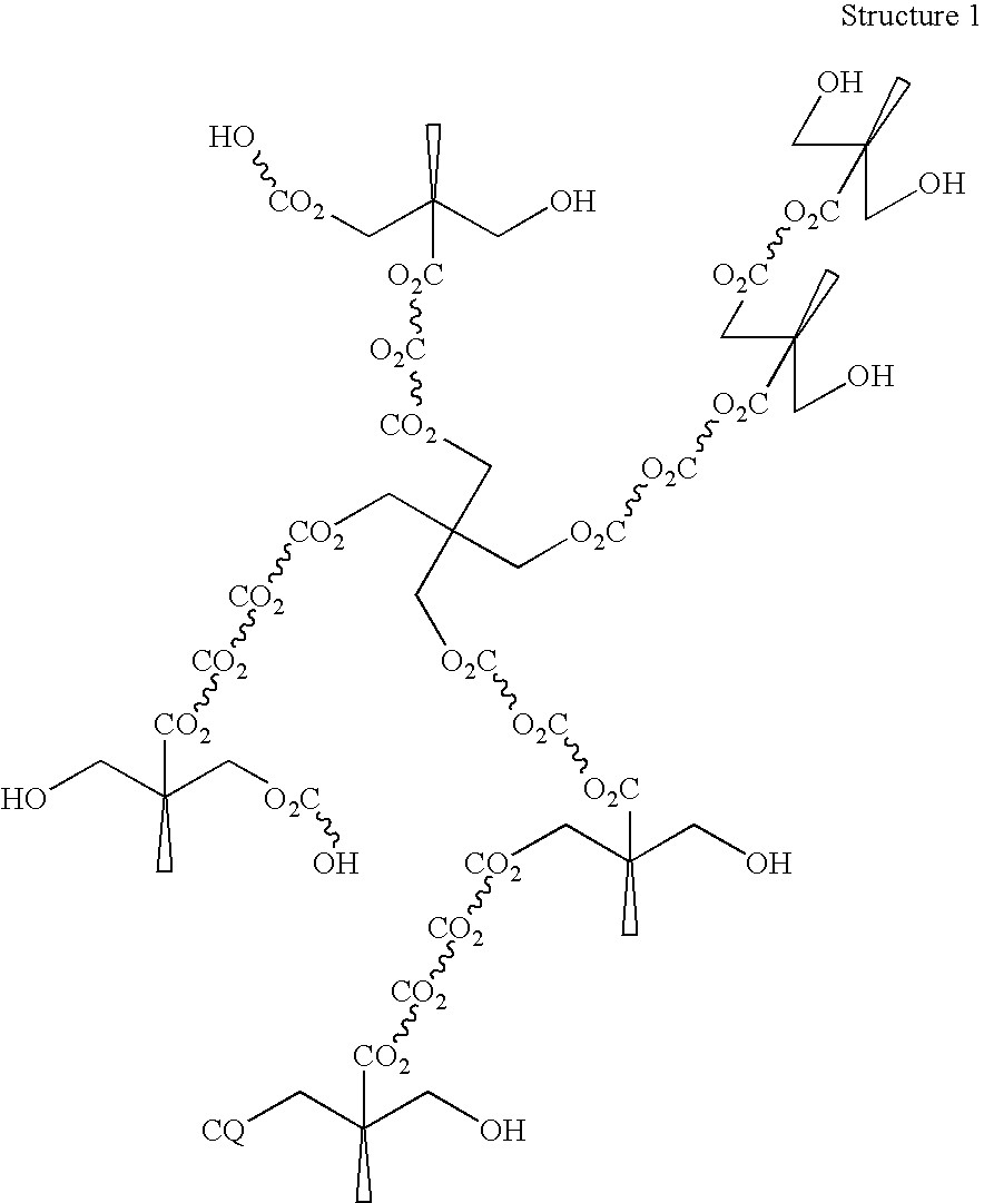 Lacquers containing highly branched copolyester polyol