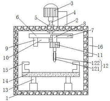 Manufacturing device of round wood plate