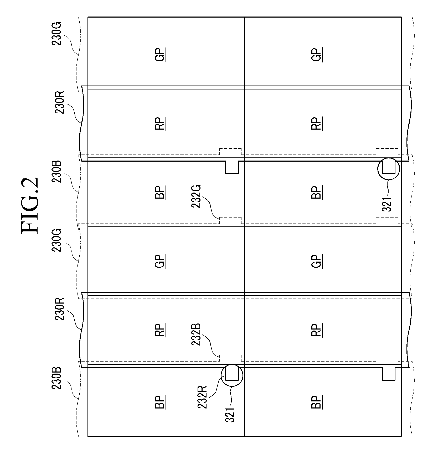 Liquid crystal display including color filters, and manufacturing method thereof