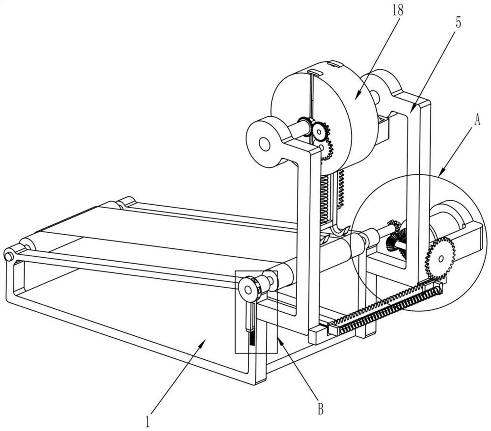 Cement adding and automatic bag opening equipment for concrete stirring