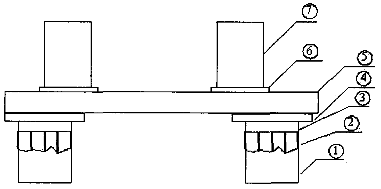 Installation method of SF6 gas breaker