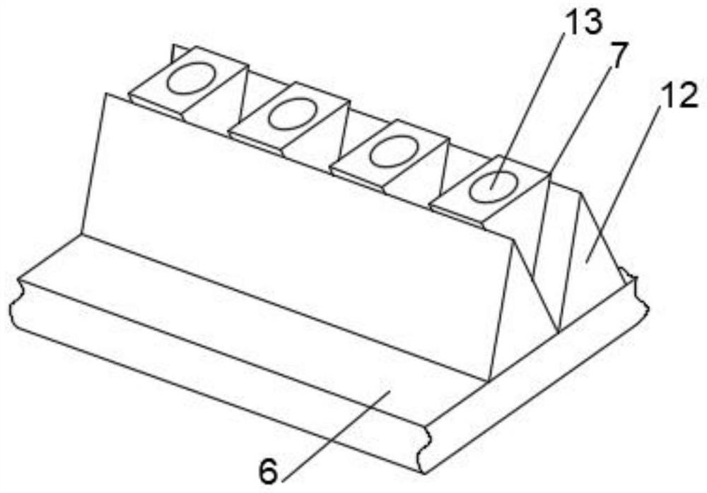 An underground engineering foundation floor structure and construction method thereof