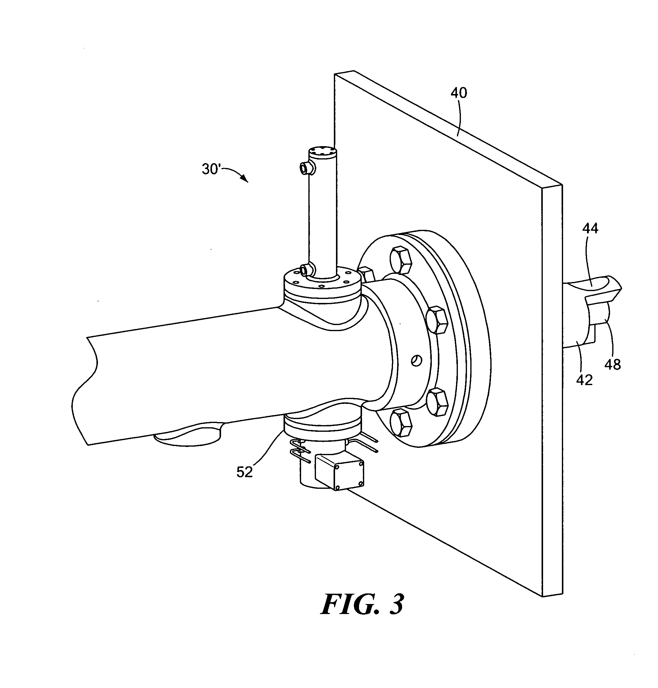In-line loss-on-ignition measurement system and method
