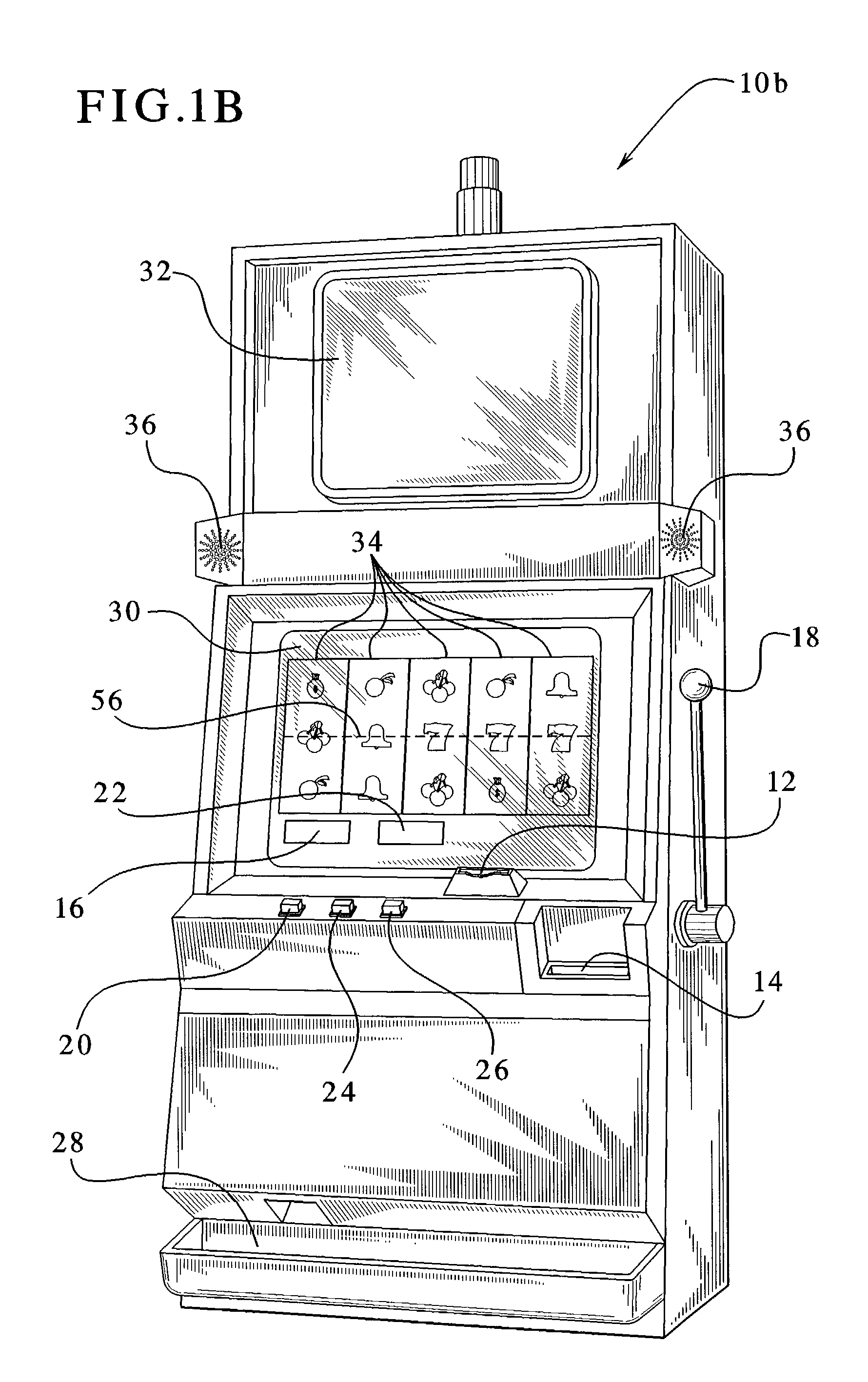 Wagering gaming device having simulated control of movement of game functional elements