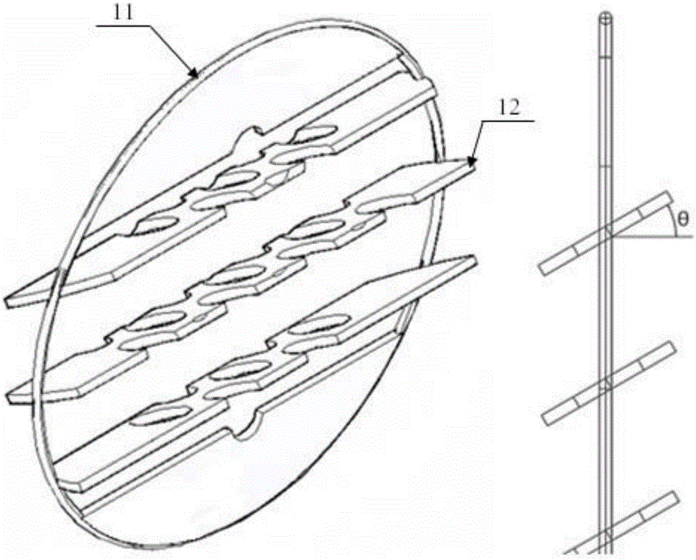 Shutter-shaped baffle plate fixed tube-sheet heat exchanger and machining and installing method