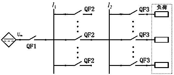 Low-voltage direct-current power distribution network and fault isolation method thereof