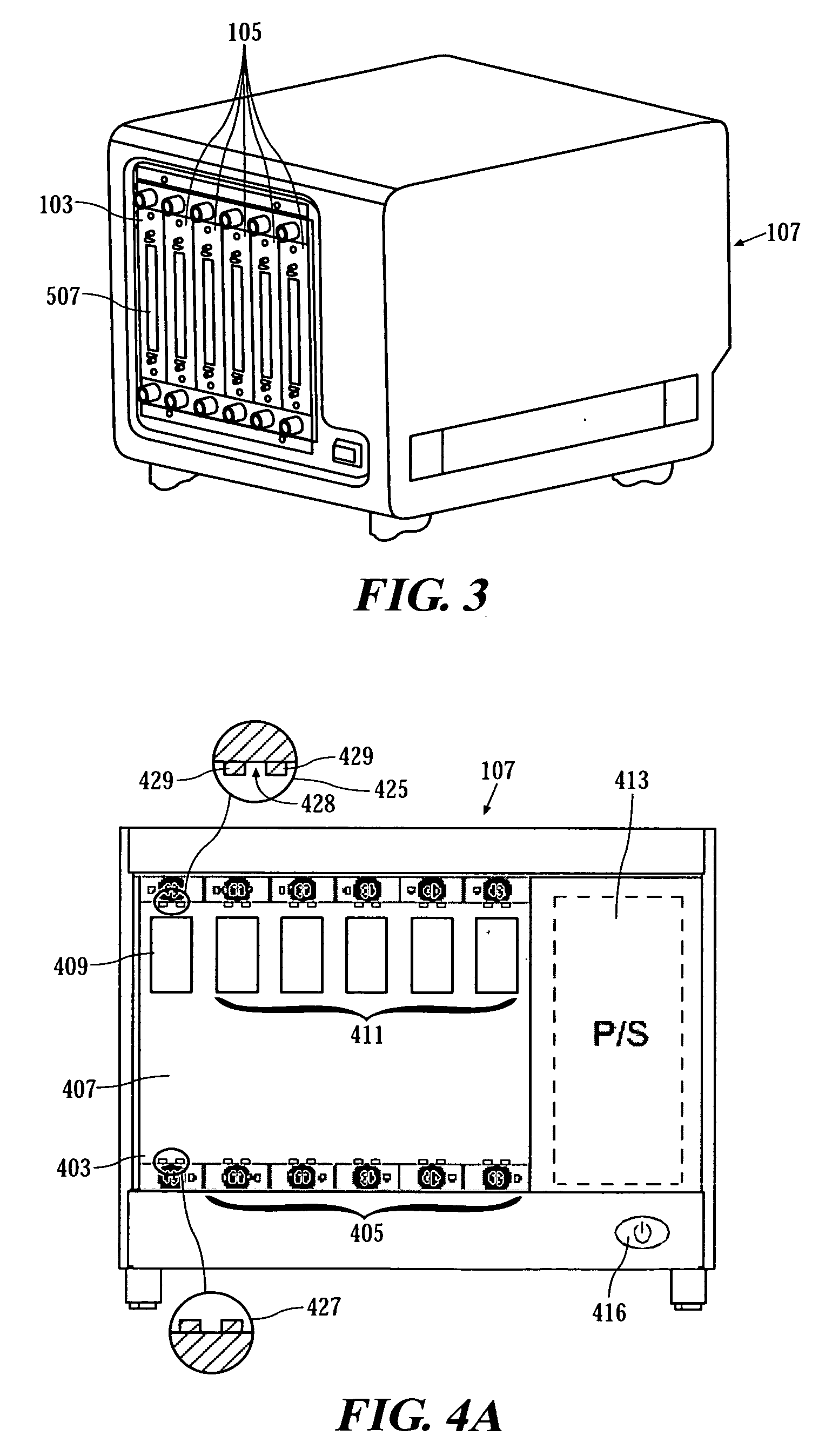 Clamshell housing for instrument modules